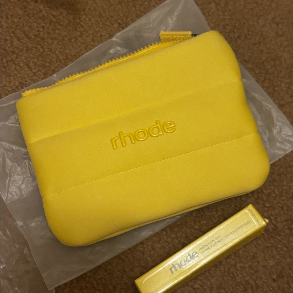 RHODE Vibrant Yellow Clutch